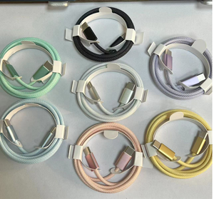 Câble de charge rapide USB C PD 60W avec blindage en feuille de PVC 1M Type-C vers Type-C pour iPhone 16 17pro Max - Product Image 6