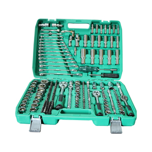 216 mảnh nhiệm vụ nặng nề công cụ <span class=keywords><strong>Kit</strong></span> với ổ cắm, wrenches, ratchets, búa, tua vít, kìm, và các loại phụ kiện - Product Image 3