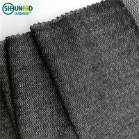 Textile thermocollant 55% Polyester 45%, pour costume, combinaison en Viscose 140gsm, tissu brossé, tissu thermosensible