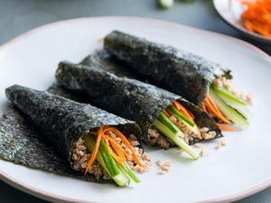50 unids/bolsa <span class=keywords><strong>algas</strong></span> Sushi Nori <span class=keywords><strong>algas</strong></span> secas <span class=keywords><strong>algas</strong></span> Nori - Product Image 5