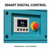Compresseur d'air à vis à entraînement direct Coolcube CC15VF 15kW 20HP 16bar 232psi 1.2m³/min 42cfm lubrifié silencieux VSD pour découpe laser