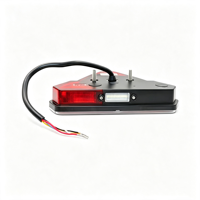 Feux arrière LED multifonctionnels E9 pour camion, avec feux de freinage, de recul, réflecteur, antibrouillard, feux arrière de remorque, triangulaires