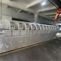 Máquinas de Bordar Computarizadas Planas de 6/8/10/12 Cabezales, Software Topwisdom, para Diversos Tejidos, Área Personalizada, Venta al Por Mayor de Fábrica