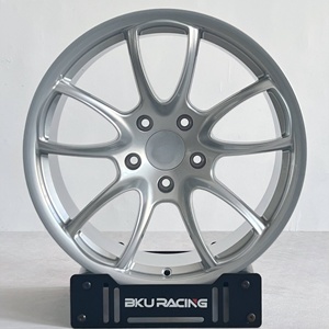 Rines BZY Forjados 5x130 de 17, 18 y 19 Pulgadas, Rines de Aleación Pulidos para <span class=keywords><strong>Porsche</strong></span> 911 Carrera 991 912 992 970 996 <span class=keywords><strong>986</strong></span> 964 968 Boxsters - Product Image 2