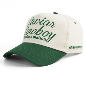 قبعة رياضية قطنية HBA54 مخصصة بشعار مطرز للنساء، قبعة بيسبول بخمسة ألواح للرجال - Product Image 1