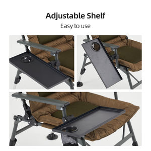 كرسي تخييم محمول متعدد التضاريس قابل للتعديل مع حامل أكواب ، الأكثر مبيعًا في أوروبا من هومفول - Product Image 4