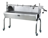 Barbecue rotatif à charbon de bois, grill professionnel au gaz, rôtissoire, ustensile de cuisine, grec