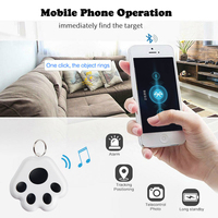 Etiqueta Inteligente para Mascotas, Rastreador Compatible con IOS y Android, Diseño Bonito, Antipérdida, Fácil Rastreo de Mascotas y Objetos