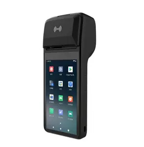 H8安卓11操作系统安卓移动POS终端5英寸手持pos机触摸屏带打印机的Pos系统