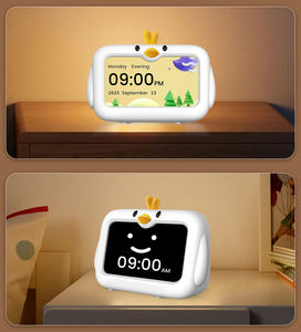 <span class=keywords><strong>Reloj</strong></span> Despertador Electrónico para Niños, <span class=keywords><strong>Reloj</strong></span> Digital <span class=keywords><strong>de</strong></span> Entrenamiento del Sueño con Luz Nocturna <span class=keywords><strong>de</strong></span> Ruido Blanco, Material ABS para Sala <span class=keywords><strong>de</strong></span> Estar y Baño - Product Image 6