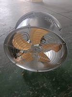 Ventilador de circulación de invernadero para casa avícola de granja Ventilador de acero inoxidable