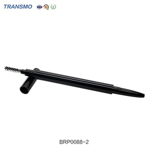 Tubo vacío de doble extremo para lápiz de cejas, envase transparente de plástico para lápiz de cejas - Product Image 5