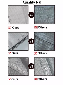 โลโก้ที่กำหนดเองอัพเกรด XL ขนาดใหญ่ไม่คันกันน้ำถุงทนไฟกระเป๋าเอกสารทน<span class=keywords><strong>ไฟ</strong></span>สำหรับเอกสารเงินและของมีค่า - Product Image 6