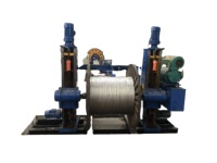 Équipement automatique de bobinage et de débobinage Mantai 2500 avec supports de guidage de fil transversal, capacité de charge de 12 tonnes