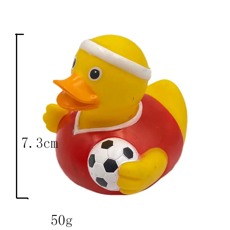 Sıcak satış vinil özelleştirilmiş oyuncaklar Chew küçük ördek Pet oyuncaklar banyo oyuncak ördekler dayanıklı