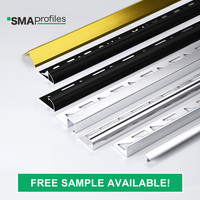 Profils de plinthes et de plinthes en aluminium SMA - Extrusion personnalisée, durable, installation facile