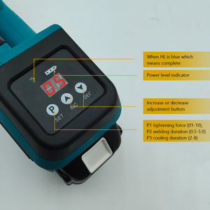 휴대용 반자동 수동 배터리 구동 스트래핑 도구 판지 플라스틱 스트랩 바인딩 장비 - Product Image 3