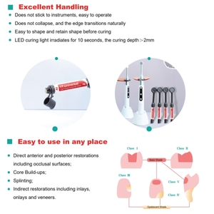 High Quality 4g/box Dental Filling <strong>Composite</strong> Dental Nano Hybrid <strong>Light</strong> <strong>Curing</strong> Universal <strong>Composite</strong> <strong>Resin</strong> - Product Image 2
