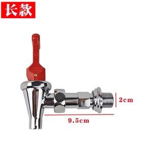 Grifo de Acero Inoxidable con Botón Pulsador para Calentador de Agua, Accesorio de Gran Compatibilidad - Product Image 3