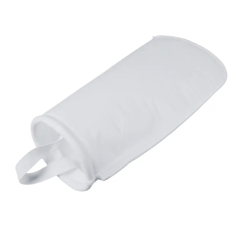 Bolsa de filtro portátil cosida con hilo 1 mciron 4 ''x 9'',4 ''x 15'' calcetín de filtro de PP PE líquido para filtración industrial