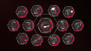 Kit combinado de herramientas eléctricas sin escobillas Premium de <span class=keywords><strong>20V</strong></span> MAX, 10 Uds., juegos de herramientas domésticas de mano personalizables con estuche rígido OEM - Product Image 6