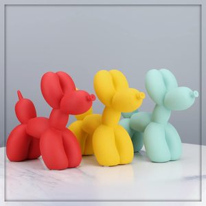 Sculpture de chien ballon créative Art <span class=keywords><strong>déco</strong></span> Décoration moderne de la maison Ornements d'art animaliers <span class=keywords><strong>tendance</strong></span> Collection Figurine <span class=keywords><strong>Chambre</strong></span> Salon - Product Image 3