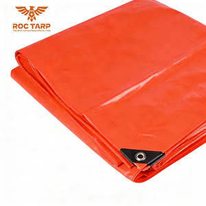 <span class=keywords><strong>Bâche</strong></span> en polyéthylène 20 x 20, résistante aux UV, imperméable, pour extérieur, usage intensif - Product Image 1