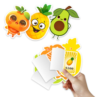 Cartes irrégulières Onglets de tirage personnalisés Billets de jeu Jeux d'impression couleur Onglets de traction et de rupture Billets de loterie
