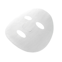 Matériel de masque facial conception personnalisée feuille de masque facial en microfibre à cellules de neige feuille de masque facial sec soyeux