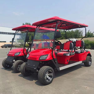 Carrito de Golf Eléctrico de 4 Ruedas, Nuevo, para 4 Pasajeros, Envío Gratis - Product Image 1