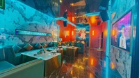 Desain Layar Elektronik Panoramik 3D Full Surround untuk KTV Indoor, Layar LED HD 6D 5D untuk Ruangan Pribadi, Kecerahan Tinggi, Garansi Panjang