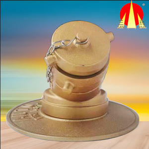 Colector de agua de hierro dúctil Siamés estándar americano, equipo de extinción de incendios y accesorio para uso en fábrica de aceite de cocina - Product Image 5