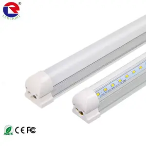 4ft 18W 28W 36W V Forme Led T8 Tube Intégré Couvercle Transparent Extensible Conception Led Tube 18W Led T8 Tube