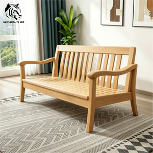 Sofá seccional de madera para sala de estar, nuevo, ecológico, con logotipo personalizado, de fábrica original, bajo costo, gran stock, actualización en progreso. - Product Image 2