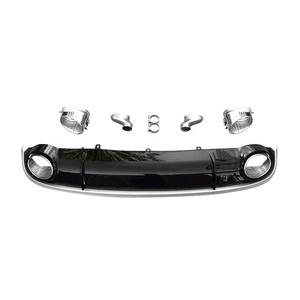 Rs7 phong cách khuếch tán phía sau với tailpipe cho <span class=keywords><strong>Audi</strong></span> A7 <span class=keywords><strong>S7</strong></span> C7 khuếch tán Chất lượng cao Facelift Phụ tùng xe hơi 2009-2015 - Product Image 1
