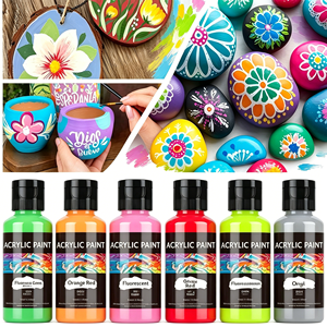 Pintura Acrílica Profesional OEM Especializada, de Alta Adhesión, Flexible y de Control Preciso, para Obras de Arte Creativas - Product Image 1