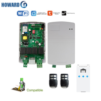 Ouvre-porte de garage universel, contrôlable par application Tuya, récepteur WiFi, contrôleur adapté au moteur de porte roulante, télécommande