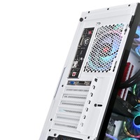 WJCOOLMAN Factory Outlet Produk Terbaru Kualitas Terbaik Casing Komputer Gaming Mini-ITX Vertikal Berbahan Baja dengan Port USB di Depan dan Jendela Panel Samping