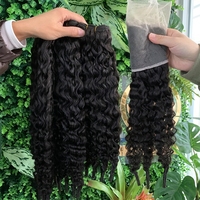 Lace Frontal HD 13x4 13x6 en dentelle suisse, Cheveux bouclés birmans, Closure HD 4x4 5x5 6x6 avec baby hair, Cheveux indiens bruts de temple 13A
