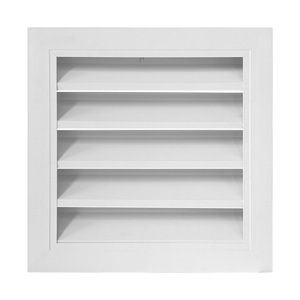 Grille d'aération carrée en aluminium, étanche, épaissie, pour mur extérieur et évacuation de l'air conditionné central - Product Image 5