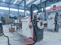 Machine à couper les tubes de 1500 W, acier inoxydable, acier au carbone, aluminium, tube rond, tube carré, machine à couper les tubes