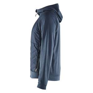 BLAKLADER - 346325338286XS Pull hybride Bleu engourdi/Marine foncé-HOODIES DE TRAVAIL EAN 7330509885314 - Product Image 5