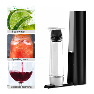 Soda <b>Water</b> Maker 1L Stainless Steel Electric Sparkling <b>Water</b> Machine Easy Cleaning Black - Product Image 4