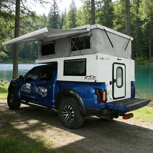 Caravane de camping-car compacte 4x4 sur mesure en aluminium Ecocampor 2026, légère, à glissière, pour pick-up, avec <span class=keywords><strong>tente</strong></span> de toit - Product Image 1