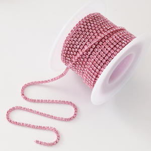 美甲沙龙2毫米细爪链闪亮奢华银饰品，可切割DIY金属魅力美甲配件 - Product Image 4