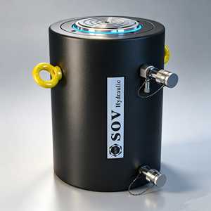 Vérin hydraulique Enerpac HCR1006 neuf, haute résistance, double effet, à charge latérale, capacité 100T, durée de vie 8-10 ans - Product Image 3