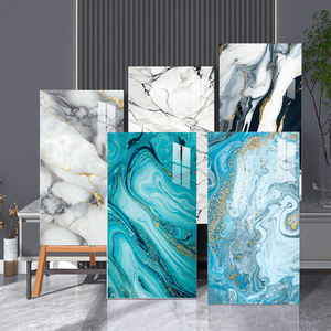 Pannelli Murali Moderni di Lusso in Finto Marmo con Vene Dorate, Pannelli Decorativi in PVC Impermeabili e Ignifughi per <span class=keywords><strong>Sfondo</strong></span> di Soggiorno e <span class=keywords><strong>Camera</strong></span> <span class=keywords><strong>da</strong></span> <span class=keywords><strong>Letto</strong></span> - Product Image 3