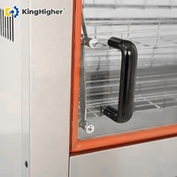 Machine à rôtir les poulets commerciale, gril rotatif automatique au gaz, four à rôtir en acier inoxydable, équipement pour restaurant