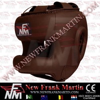 Pelindung Kepala Tinju NFM, Kontak Penuh Bar Wajah Bela Diri Seni MMA Muay Thai Krav Dema Helm Pelindung Kepala OEM ODM Desain Kustom