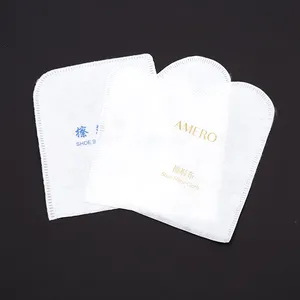 Disposable Wholesale Hotel Supplies Custom Shoe Shine Cloth White Hotel Shoe Mitt